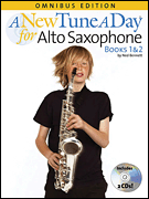 NEW TUNE A DAY #1 AND #2 ALTO SAX BK/CD cover